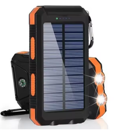 Solar Power Bank 80000Mah Portable Charging Powerbank All Smartphones
